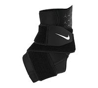 Nike Pro Ankle Strap Sleeve Black White Tobillera, Adultos Unisex, Multicolor, S
