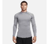 Nike Pro Camiseta de fitness de manga larga y cuello alto - Hombre - Gris XXL