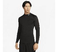 Nike Pro Camiseta de fitness de manga larga y cuello alto - Hombre - Negro XXL