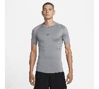 Nike Pro Camiseta de fitness Dri-FIT de manga corta ceñida - Hombre - Gris L