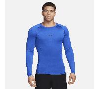 Nike FB7919-480 M NP DF Tight Top LS Sweatshirt Hombre Game Royal/Black Tamaño XL