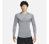 Nike Pro Camiseta de fitness Dri-FIT de manga larga ceñida - Hombre - Gris XS