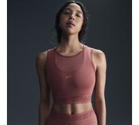 Nike Pro Camiseta de tirantes de malla - Mujer - Rosa XS (EU 32-34)