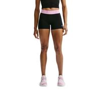 Nike Pro Dri-FIT 365 pantalones cortos de ciclismo para Mujer 7,5 cm | EU S in Black/Pink Rise/White