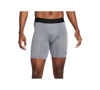 NIKE Pro Dri-Fit FB7963-010 - Pantalones Cortos Largos de Fitness para Hombre (Entrepierna de 9 Pulgadas) (Negro/Blanco), Gris, X-Small