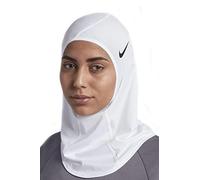 NIKE PRO HIJAB 2.0 BLANCO/NEGRO M/L