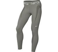 Nike Pro Leggings De 7/8 De Talle Medio con Estampado - Mujer, Light Army/Cargo Khaki/White, HJ1219-320, XS
