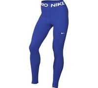 Nike Pro Leggings De Talle Medio con Paneles De Malla - Mujer, Hyper Royal/White, CZ9779-407, L