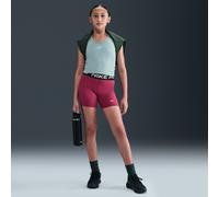 Nike Pro Pantalón corto Dri-FIT de 8 cm - Niña - Morado S