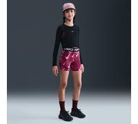 Nike Pro Pantalón corto Dri-FIT de 8 cm - Niña - Morado XL