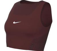 Nike Pro Parte De Arriba Corta De Tirantes Dri-Fit - Mujer, Dark Team Red/White, HJ1192-619, L