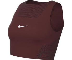 Nike Pro Parte De Arriba Corta De Tirantes Dri-Fit - Mujer, Dark Team Red/White, HJ1192-619, L