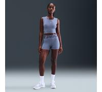 Nike Pro Sculpt Mallas cortas de 8 cm y talle alto - Mujer - Azul XS (EU 32-34)
