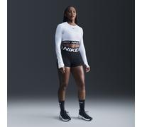 Nike Pro Sculpt Mallas cortas de 8 cm y talle alto - Mujer - Negro XS (EU 32-34)