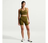 Nike Pro Seamless Mallas cortas de 13 cm y talle alto Dri-FIT - Mujer - Marrón