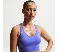 Nike Pro Seamless Parte de arriba corta de tirantes Dri-FIT - Mujer - Azul L (EU 44-46)
