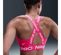Nike Pro Sujetador deportivo de sujeción ligera sin almohadilla - Mujer - Rosa M