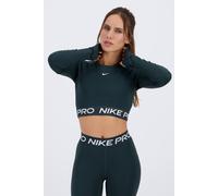 Nike Pro - Verde - Camiseta Crop Mujer talla XS
