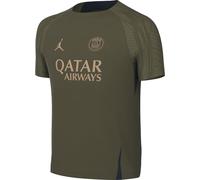 NIKE PSG Y Nk DF Strk SS Top K 4th, Verde áspero/Verde áspero/Hemp, 10-11 Años Unisex niños