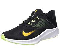 Nike Quest 3, Running Shoe Hombre, Black/University Gold-White-Volt Glow, 46 EU
