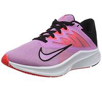 NIKE Quest 3, Running Shoe Mujer, Beyond Pink Black Flash Crimson, 38.5 EU