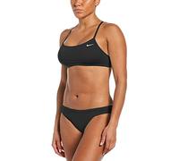 NIKE Racerback Set, Bikini Mujer, Preta (Black), L