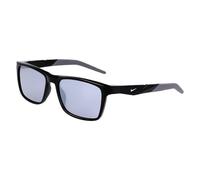 Nike Unisex Nike NIKE RADEON 1 FV2402 010 Gafas de sol Plástico Negro-opaco Plata Cuadrada Fotocromático