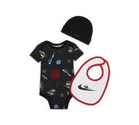 Nike "Reach for the Stars" 3-Piece Bodysuit Set Conjunto de body - Bebé - Negro 0-6M