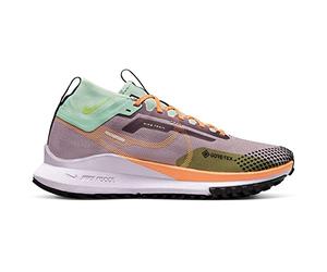 NIKE React Pegasus Trail 4 Gore-tex, Sneaker Mujer, Purple Smoke Peach Cream Enamel Green, 39 EU