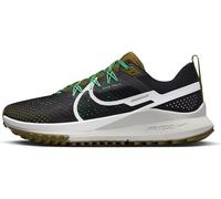 Nike React Pegasus Trail 4, Sneaker Hombre, Black White Olive Flak Spring, 41 EU