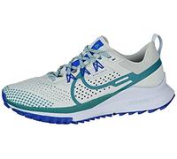 NIKE React Pegasus Trail 4, Zapatillas Hombre, Light Silver Mineral Teal Racer Blue, 40 EU