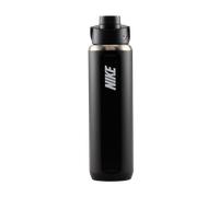Nike Recharge Chug Botella de acero inoxidable (710 ml) - Negro