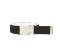 NIKE Red Individual Reversible Cinturón, Negro/Blanco, Talla única para Mujer