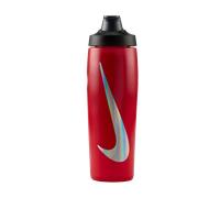 Nike Refuel Botella de agua con tapa con bloqueo (710 ml) - Rojo