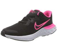 Nike Renew Run 2 (GS), Zapatillas de Fútbol Unisex - Niños, Negro Black Hyper Pink Dk Smoke Grey Smoke Grey White, 36.5 EU