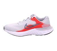 Nike Renew Run 2, Zapatillas de Gimnasio, Pure Platinum/Deep Ocean-Chile Red, 38.5 EU