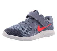 Nike Revolution 4 (TDV) Zapatillas de Running, Unisex niños, Multicolor (Ashen Slate/Flash Crimson-Diffused Blue 400), 23.5 EU (6.5 Infantil UK)