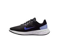 Nike Revolution 6 Next Nature, Zapatillas de Deporte Mujer, Black Lapis Light Thistle White, 36.5 EU