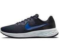 Nike Revolution 6 - Zapatillas De Correr Hombre, Negro (Dark Obsidian/Hyper Royal/Black/Grey Fog), 44.5 EU, Pair