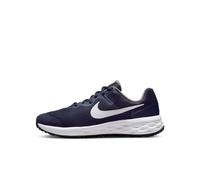 NIKE Revolution 6, Zapatillas de Gimnasia Unisex niños, Midnight Navy White Flat Pewter, 36 EU