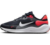 Nike Revolution 7 (GS), Bajo, Dark Obsidian/White-Bright Crimson-Black, 33.5 EU