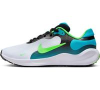 Nike Revolution 7 (GS) Young Athletes Shoe, Black Green Strike Football Grey, 40 EU