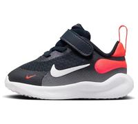 Nike Revolution 7 (TDV), Bajo Unisex niños, Dark Obsidian/White-Bright Crimson-Black, 18.5 EU