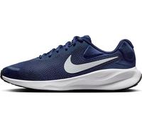 NIKE Revolution 7, Zapatillas para Correr Hombre, Hoja Azul Marino Medianoche Platino Puro, 46 EU
