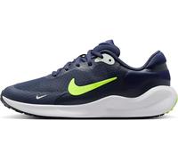 Nike Revolution 7 - Zapato Oxford, Midnight Navy Volt Volt Tint White, 37.5 EU