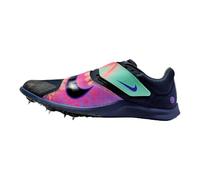 Nike Rival Jump Track & Field - Picos de salto (obsidiana oscura/tiro esmeralda/carmesí flash/negro)