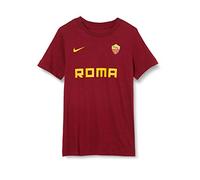 Nike Roma B NK tee Core Match T-Shirt, Niños, Team Red, M