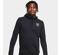 Nike Roma M NK Gfa FLC Po Hood Sweatshirt, Hombre, Black/University Gold no Sponsor, XS