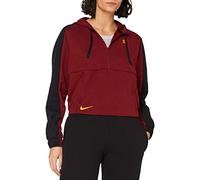 Nike Roma W NK Dry Hoodie Po Sweatshirt, Mujer, Team Red/Black/University Gold no Sponsor, XS
