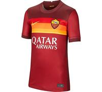 Nike Roma Y NK BRT Stad JSY SS Hm T-Shirt, Unisex niños, Team Crimson/Dark Team Red/University Gold Full Sponsor, S